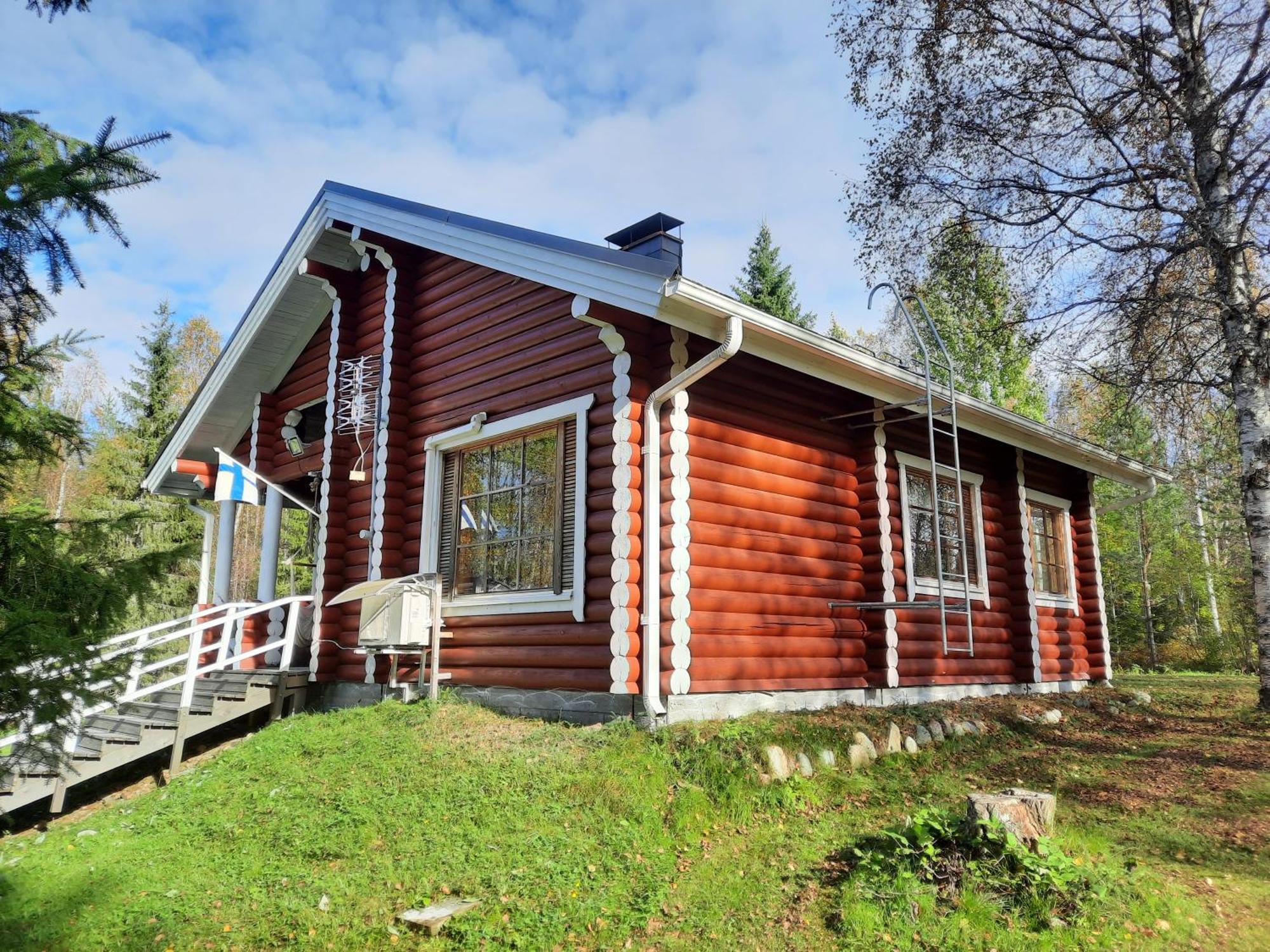 Lapin Villa Hiisi Joen Rannalla Ranua Esterno foto